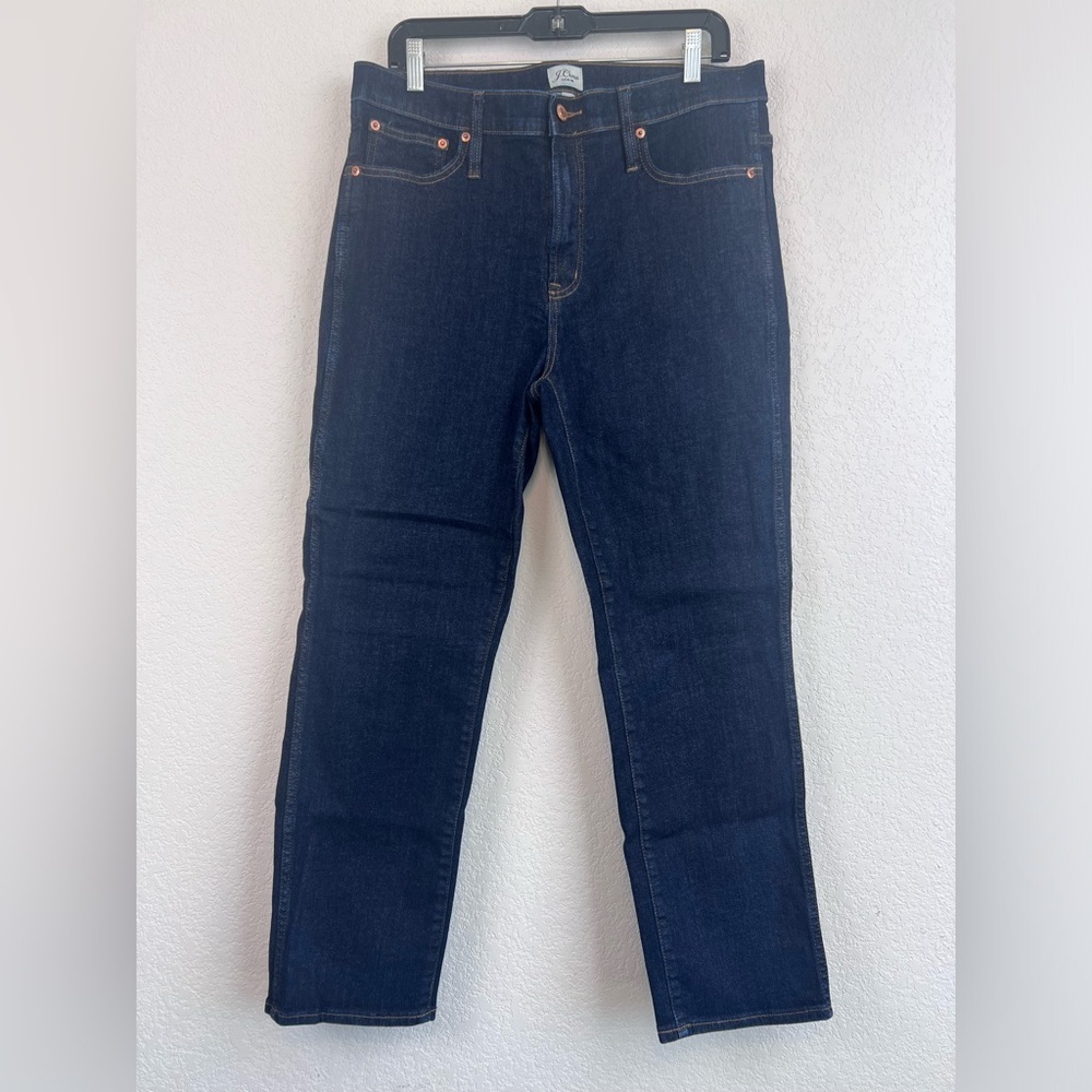 J. Crew Mid Rise Vintage Straight Jeans Size 32